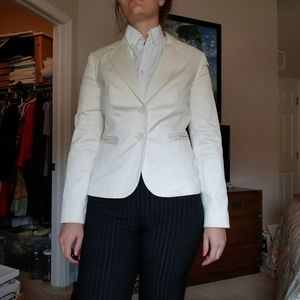 White LOFT Blazer